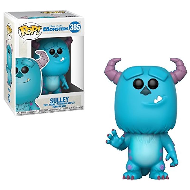 Funko Statues Funko Pop! Disney Pixar: Monsters Inc. - Sulley Vinyl Figure (Bundled with Pop Box Protector Case)