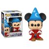 Funko Fantasia 80th Anniversary + Pop Protector: Disney Pop! Animation Vinyl Figure (Gift Set Bundled with ToyBop Brand Box Protector Case) (Sorcerer Mickey with Hat and Robe #990/51938) Sorcerer M Funko Bobbleheads