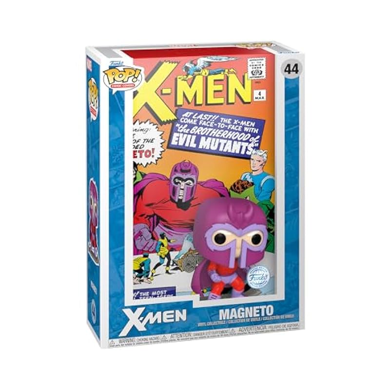 Funko Pop! Comic Cover: Marvel - X-Men #4 - Amazon Exclusive - Collectable Vinyl Figure - Gift Idea - Official Merchandise - Toys for Kids & Adults - Comic Books Fans - Model Figure for Collectors Statues Funko