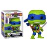 Funko TMNT Mutant Mayhem + Protector: Teenage Mutant Ninja Turtles Pop Movies Vinyl Figure (Bundled with ToyBop Box Protector Collector Case) (Leonardo) Leonardo Funko Bobbleheads