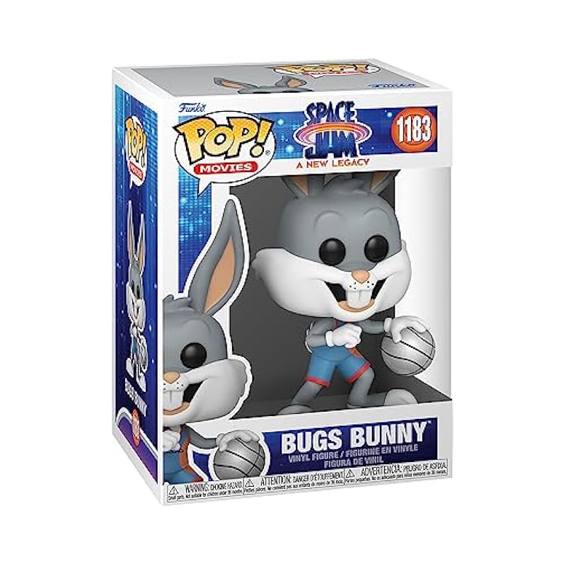 Funko Pop Space Jam New Legacy Bugs Dribbling Vinyl Figure Toys & Game Room