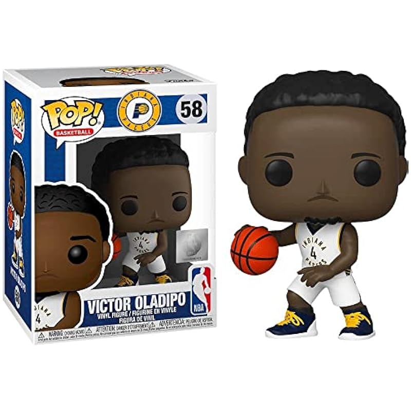 Funko POP NBA: Indiana Pacers - Victor Oladipo, Multi Multicolour, 3.75 inches Multicolour Funko Action Figures & Toy Figurines