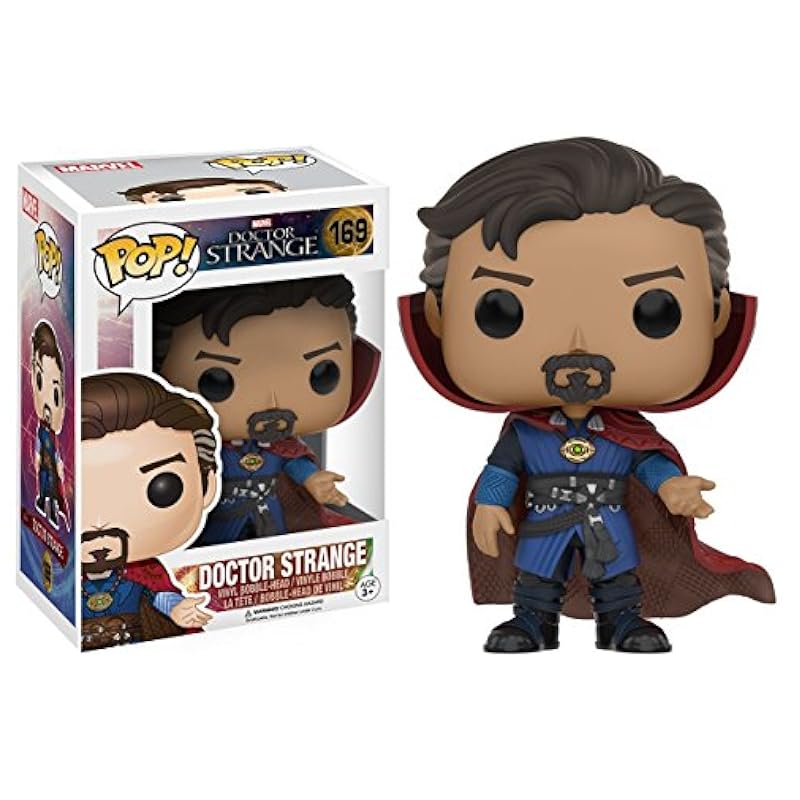 Bobbleheads Funko POP Funko Marvel: Dr. Strange - Doctor Strange #169 Vinyl Figure Bobblehead