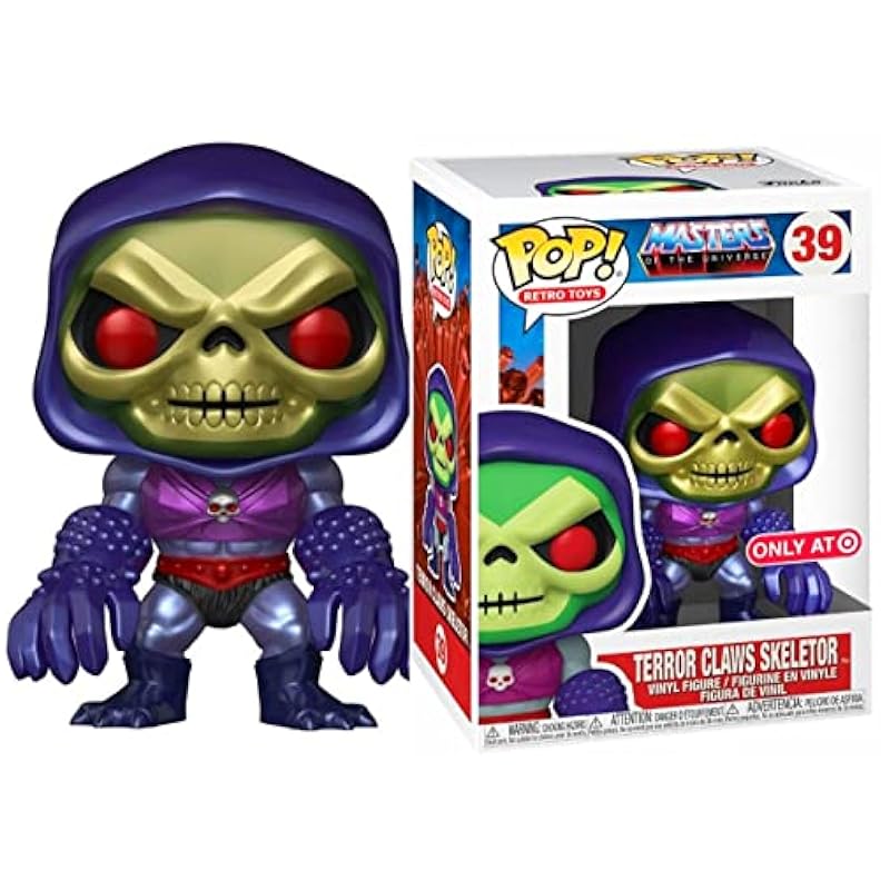 Terror Claws Skeletor (Target Exclusive) Pop! Retro Toys - Bundled with Compatible Pop Box Protector… Action Figures Funko