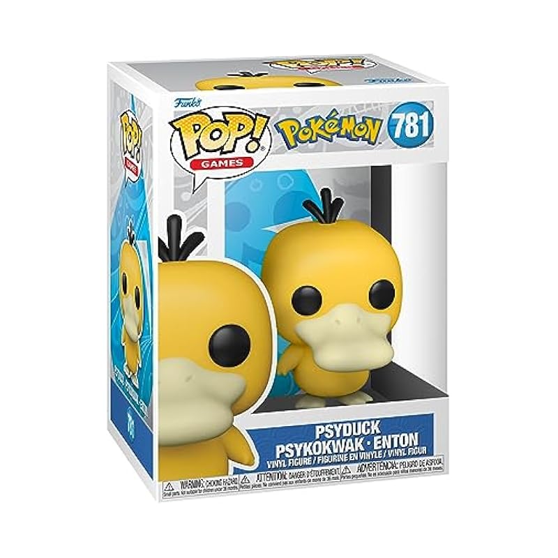 Funko - Figurine Pokemon - Psyduck/Psykokwak Pop 10cm - 0889698742184 Funko Collectible Figurines
