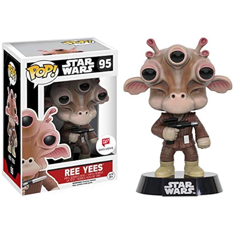 Ree Yees (Walgreens Exc): Fun ko Pop! Vinyl Figure & 1 Compatible Graphic Protector Bundle (095-07927 - B) Statues Funko