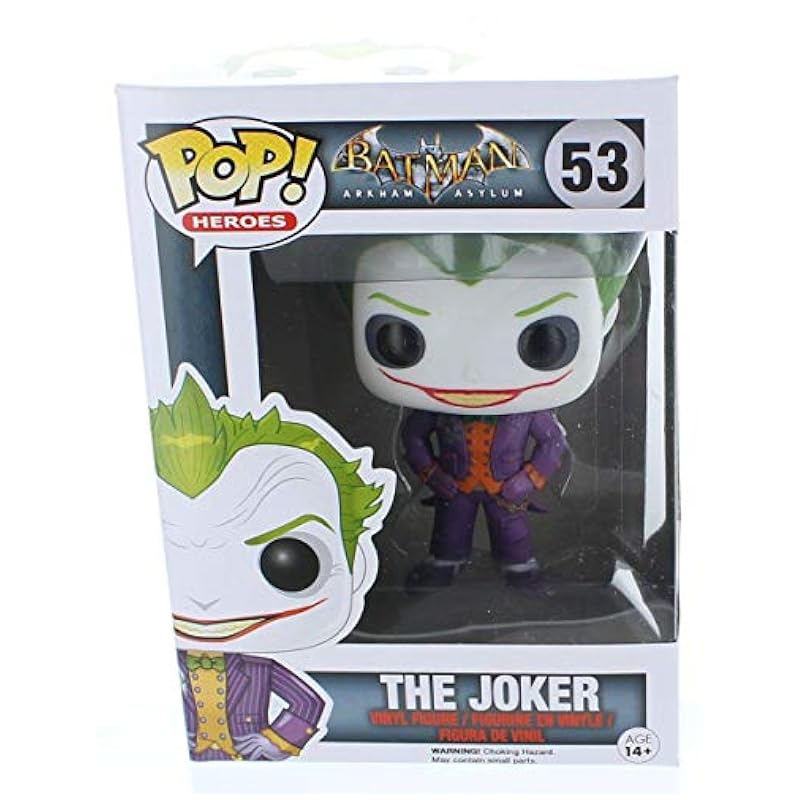 Funko POP Heroes: Arkham Asylum Joker Bobbleheads Funko
