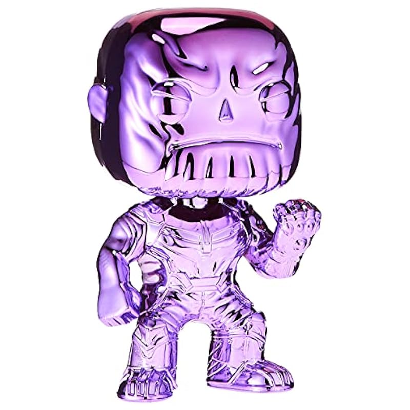Avengers Funko POP Marvel: Infinity War - Thanos - Purple Chrome - Walmart Exclusive Bobbleheads Funko