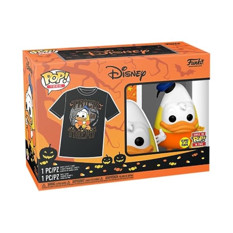 Funko Pop! & Tee: Disney - Halloween Donald Duck - M Funko Bobbleheads
