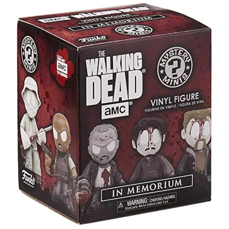 Action Figures Funko Funko Mystery Mini Walking Dead in Memoriam One Mystery Action Figure