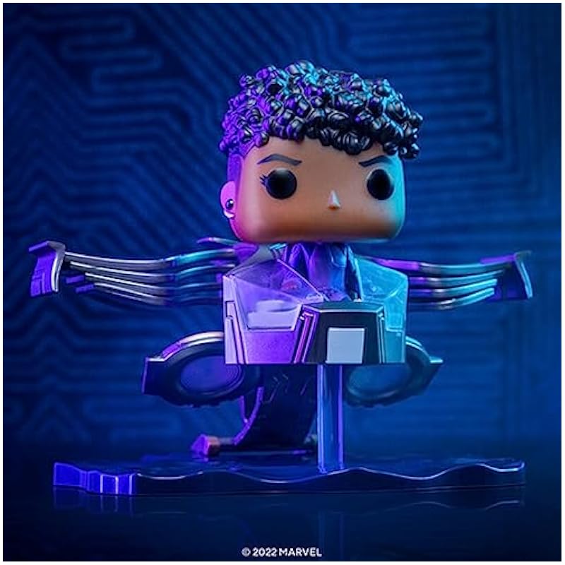 Funko Pop! Rides Super Deluxe: Marvel: Black Panther: Wakanda Forever - Shuri in Sunbird Shuri Action Figures Funko