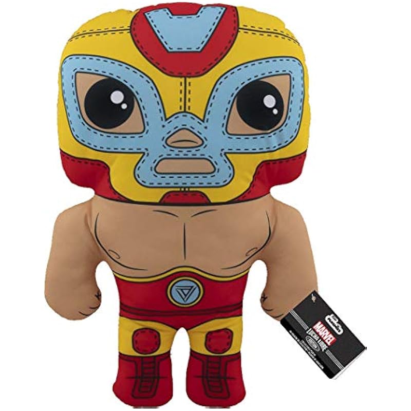 Funko Pop! Plush: Marvel Luchadores - 17.5" Iron Man Plush Figures Funko