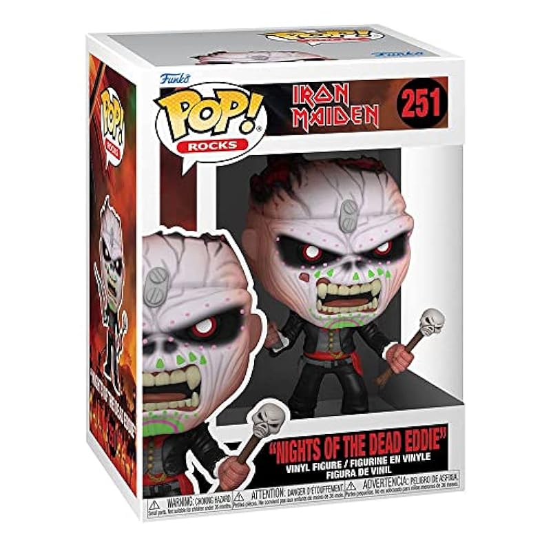 Nights of the Dead Eddie (Iron Maiden) Funko Pop! Rocks Bobbleheads Funko
