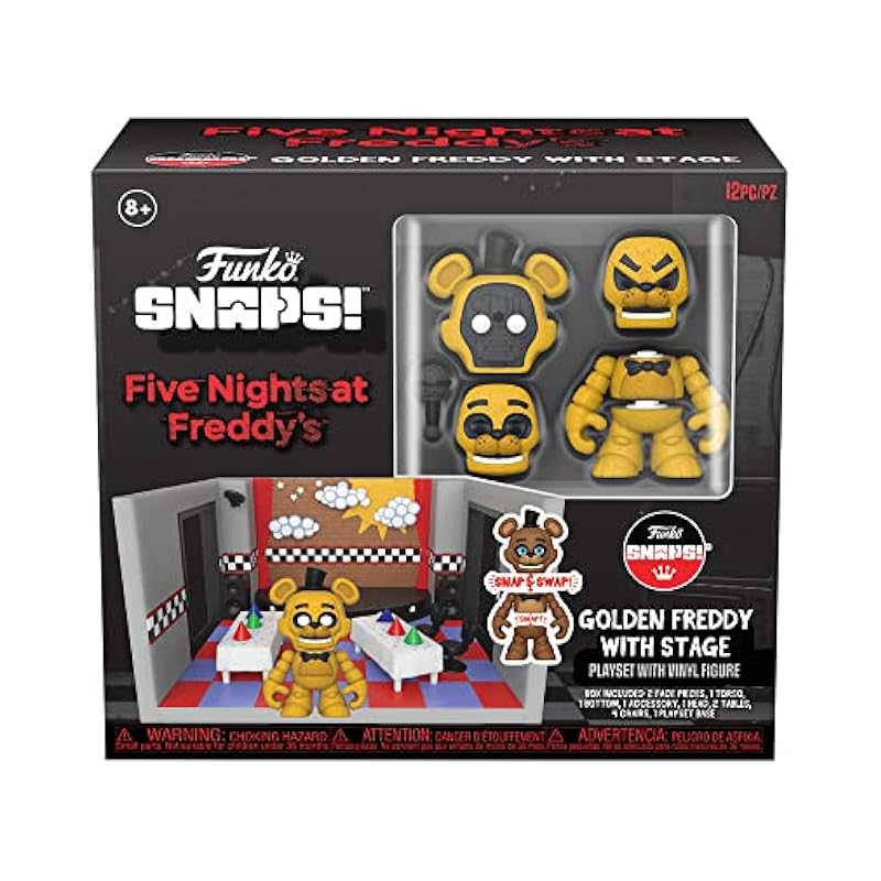 Funko Playsets Funko Snaps!: Five Nights at Freddy's - Golden Freddy, Playset Multicolor