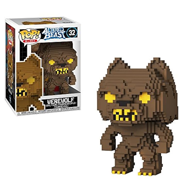 Funko Pop 8 Bit: Altered Beasts - Greek Warrior (Werewolf) Collectible Figure, Multi Funko Statues