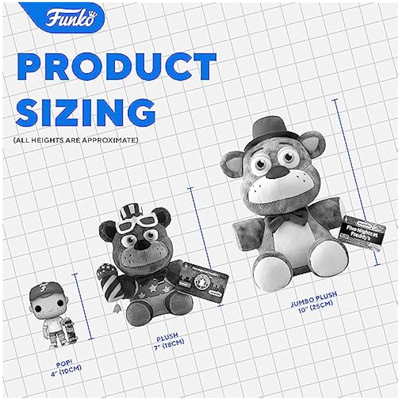 Funko Funko Plush: Five Nights at Freddy's (FNAF) Springway-Foxy - Purple - Collectible Soft Plush - Birthday Gift Idea - Official Merchandise - Stuffed Plushie for Kids and Adults and Girlfriends Plush Figures