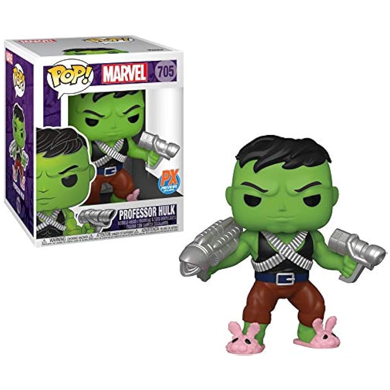 Pop! Marvel Super Heroes: Professor Hulk 6" Deluxe Vinyl Figure Funko Action Figures