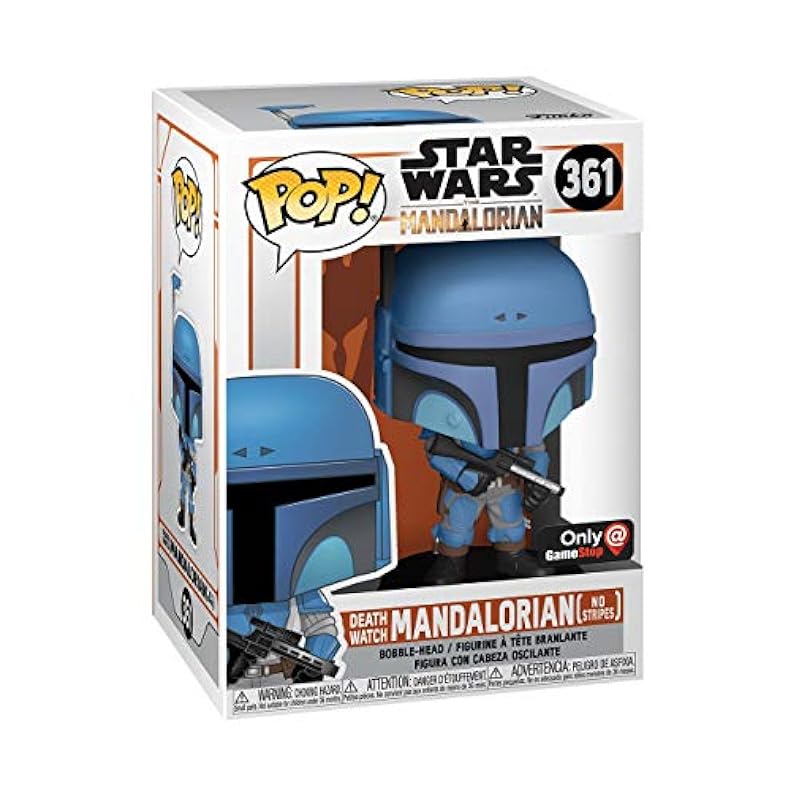 Funko Pop! Star Wars Mandalorian Death Watch No Stripes Funko Action Figures