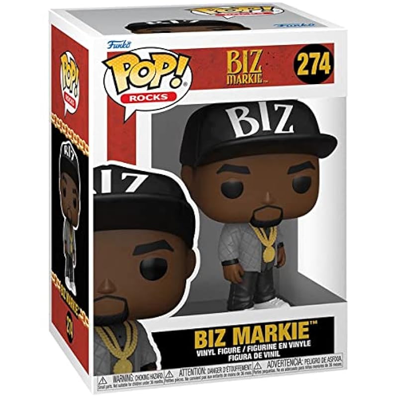 Biz Markie Funko Pop! Rocks w/Ecotek Protective Case Funko Bobbleheads