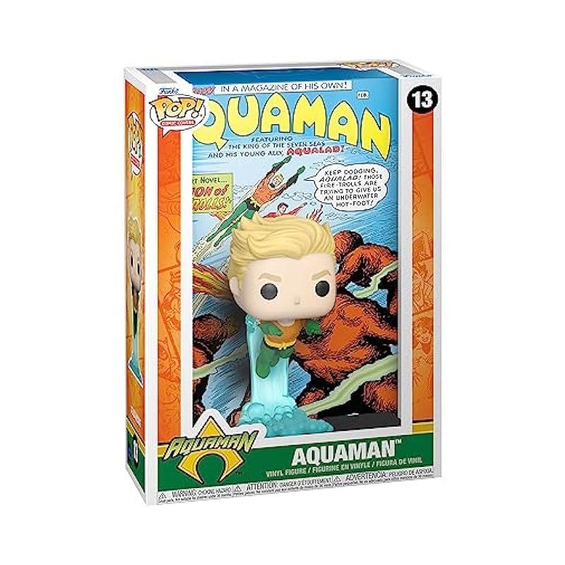 Bobbleheads Funko Funko Pop! Comic Covers: DC - Aquaman