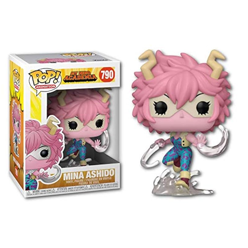 Funko POP My Hero Academia - Mina Ashido Pop! Vinyl Figure (Bundled with Compatible Pop Box Protector Case), Multi, 3.75 inches Action Figures Funko