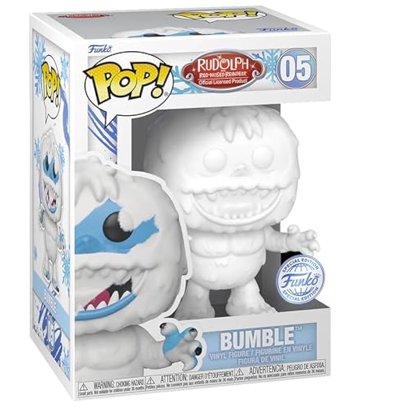 Bobbleheads Funko Funko Rudolph The Red-Nosed Reindeer Bumble DIY Pop! Vinyl Collectible Figure - Limited Edition Exclusive