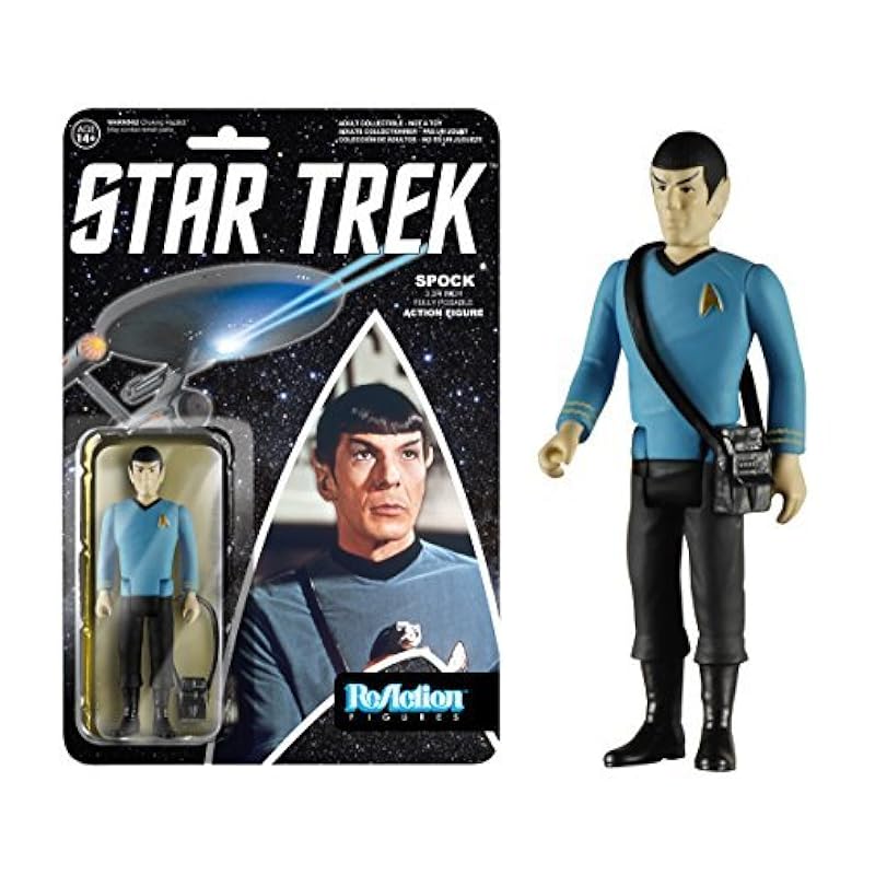 Action Figures Funko 5 X Funko Reaction: Star Trek - Spock Action Figure