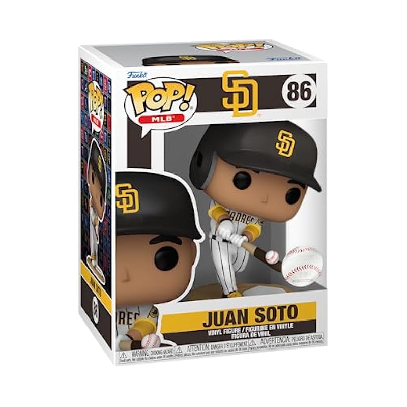 Funko Funko Pop! MLB - Padres, Juan Soto Action Figures & Toy Figurines