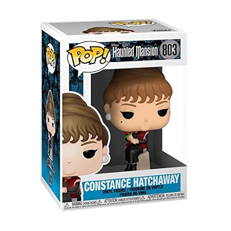 POP Disney: Haunted Mansion Portraits - Constance Hatchaway Funko Pop| Vinyl Figure (Bundled with Compatible Pop Box Protector Case), Multi, 3.75 inches Funko Bobbleheads