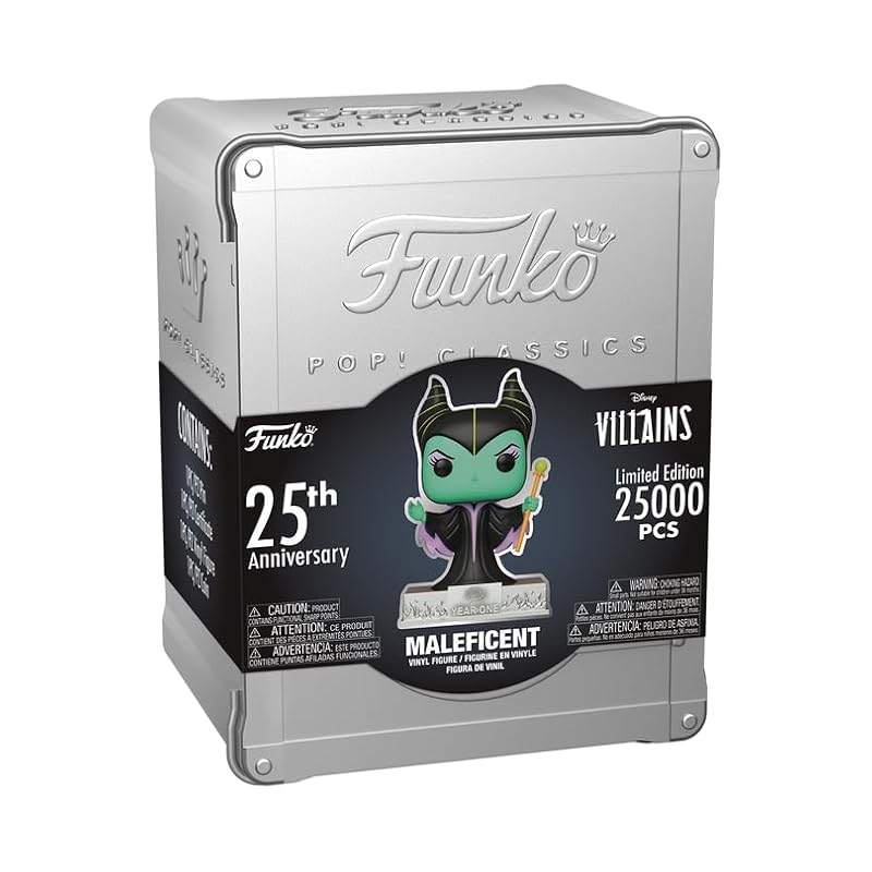 Bobbleheads Funko Funko Pop! Disney: 25th Anniversary Classics - Maleficent Shop Exclusive