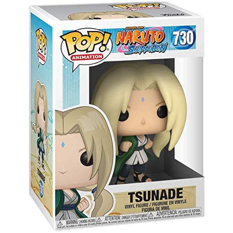 Funko Statues Funko Pop! Anime: Naruto Shippuden - Lady Tsunade Vinyl Figure (Includes Compatible Pop Box Protector Case)