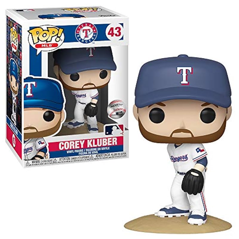 Funko POP MLB: Rangers - Corey Kluber Funko Toys & Game Room