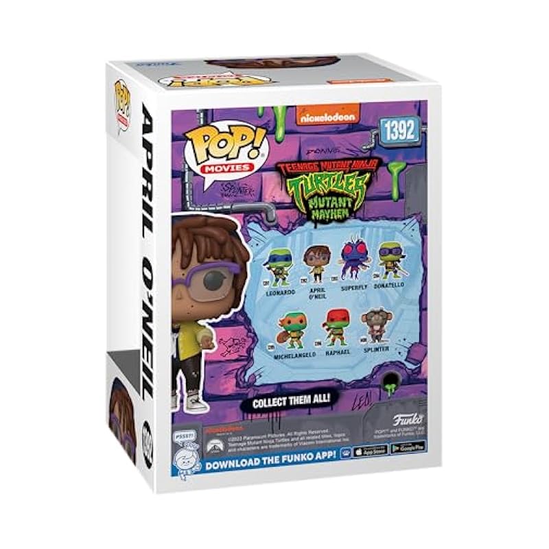 Bobbleheads Funko Funko Pop! Movies: Teenage Mutant Ninja Turtles: Mutant Mayhem - April O'Neil