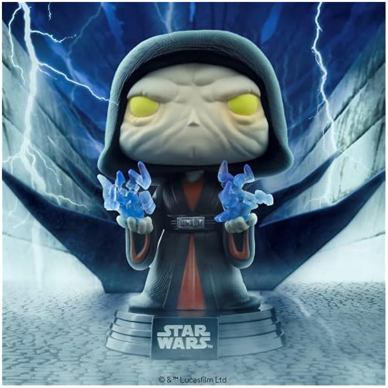 Action Figures Funko Funko POP Star Wars: Rise of Skywalker, Ep. 9 - Revitalized Emperor Palpatine Collectible Vinyl Bobblehead, MultiEmperor Pa, Standard (51483) Emperor Pa