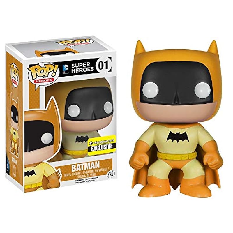 Statues Funko Funko Batman 75th Yellow Rainbow Batman Pop! Vinyl - EE Exclusive