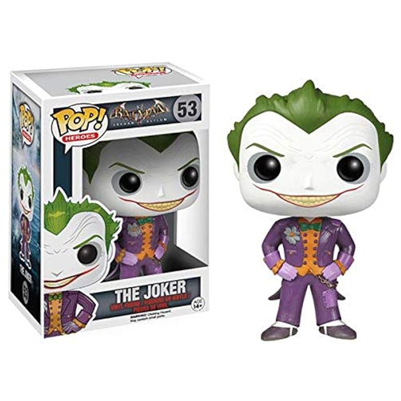 Funko POP Heroes: Arkham Asylum Joker Bobbleheads Funko