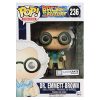 Funko October 2015 Time Travel Exclusive Funko Pop #236 Back To The Future Dr. Emmet Brown Figurine Bobbleheads