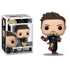 Funko Infinity Saga Tony Stark Mark 42 Suit-Up Glow-in-The-Dark + Pop Protector: EE Exclusive Iron Man 3 Pop! Marvel Vinyl Figure (Gift Set Bundled with ToyBop Brand Box Protector Collector Case) Funko Bobbleheads