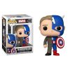 Funko Marvel Alter Ego Split + Pop Protector: Pop! Comics Vinyl Figure (Gift Set Bundled with ToyBop Brand Box Protector Collector Case) (Steve Rogers/Captain America with Shield #1431/80891) Steve Roge Bobbleheads Funko