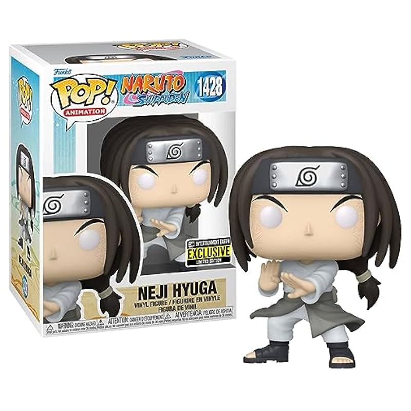 Funko Pop! Animation Naruto Shippuden - Neji Hyuga Special Edition MultiSpecial Ed Exclusive #1428 (Special Edition) Special Ed Action Figures Funko