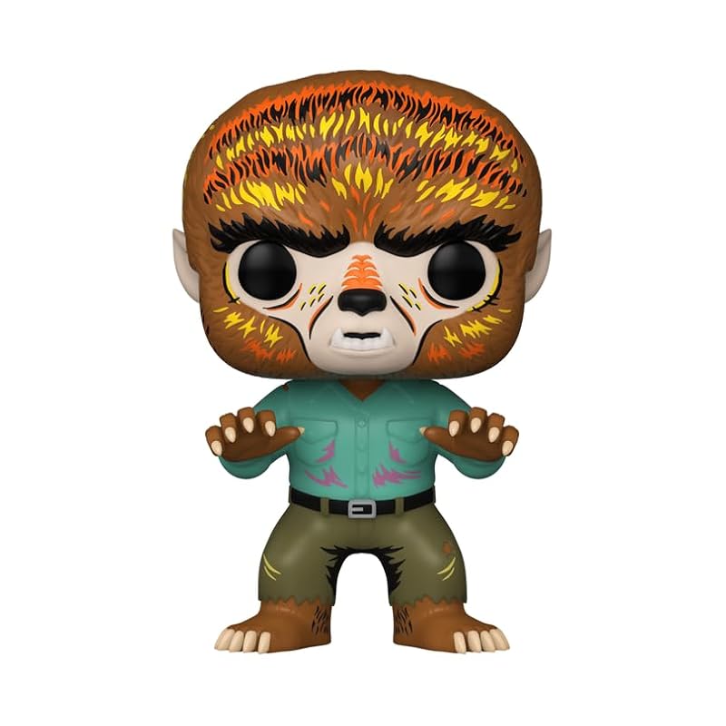 Bobbleheads Funko Funko Pop! Movies Universal Monsters The Wolf Man Vinyl Figure, 4.05 inches, Exclusive