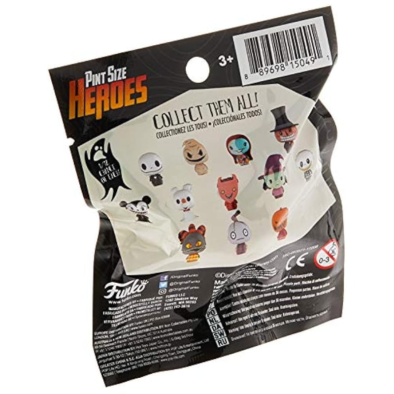 Action Figures Funko Funko Pint Size Heroes: The Nightmare Before Christmas (One Mystery Figure)