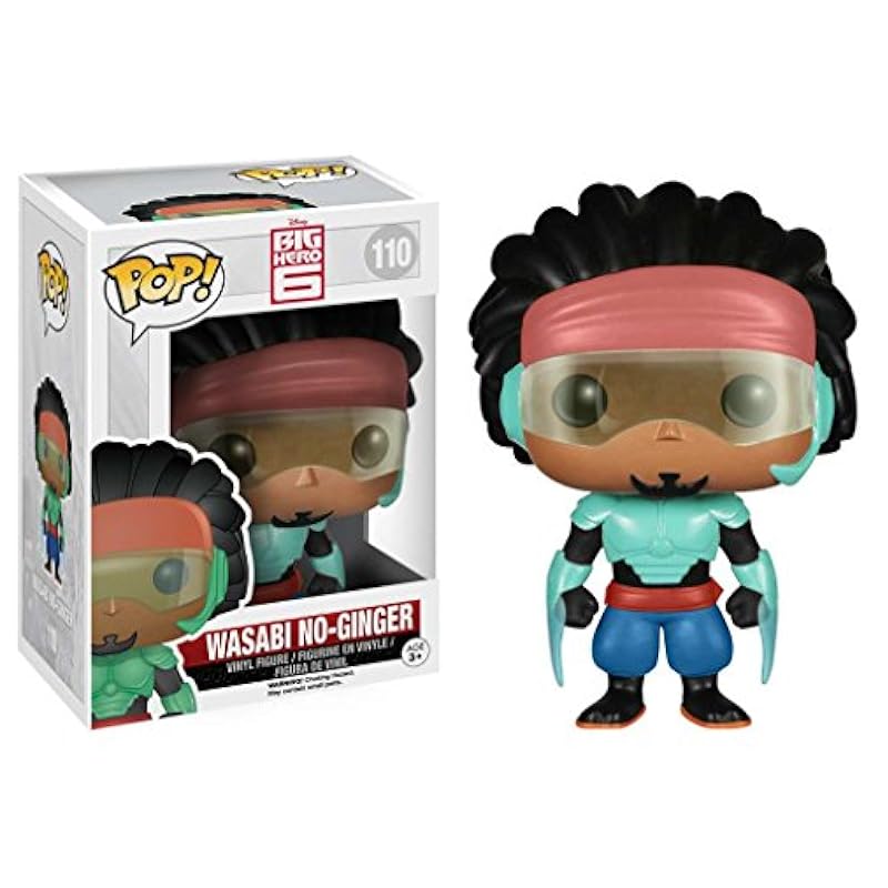 Funko POP! Disney: Big Hero 6-Wasabi No-Ginger Action Figure Funko Action Figures