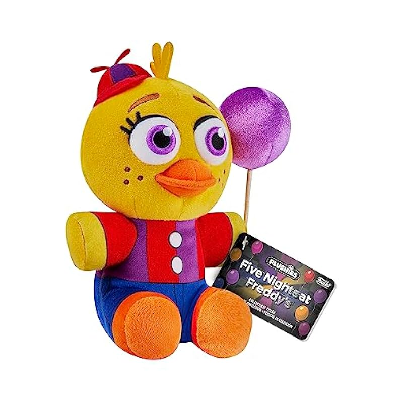 Funko Funko Plush: Five Nights at Freddy's (FNAF) SB - Balloon Chica The Chicken - (CL 7") - Collectable Soft Toy - Birthday Gift Idea - Official Merchandise - Stuffed Plushie for Kids and Adults Stuffed Animals & Teddy Bears