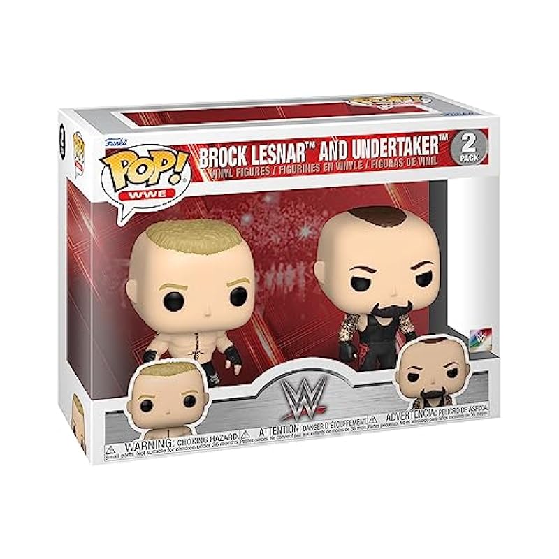 Action Figures & Toy Figurines Funko Funko Pop! WWE: Brock Lesnar and Undertaker 2-Pack