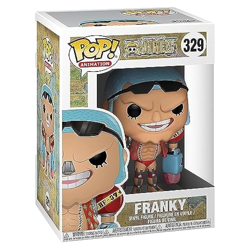 Bobbleheads Funko Funko Pop! Animation: One Piece S2 - Franky Shipwright Vinyl Figure Mulit Collectible