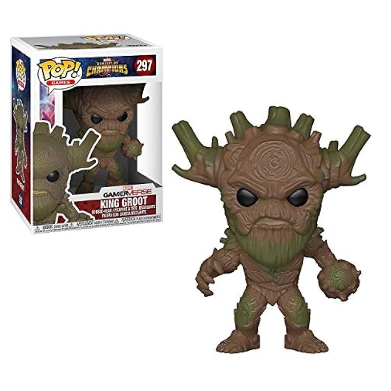Funko Pop! Games: Marvel - Contest of Champions - King Groot Collectible Figure Action Figures Funko