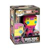 Funko 48846 Marvel Black Light Iron Man Collectable Toy, Multicolour Iron Man Funko Bobbleheads