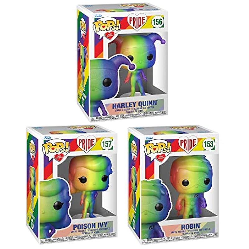 Action Figures Funko 2022 Funko Pop! Pride (DC Comics) Complete Set (3)