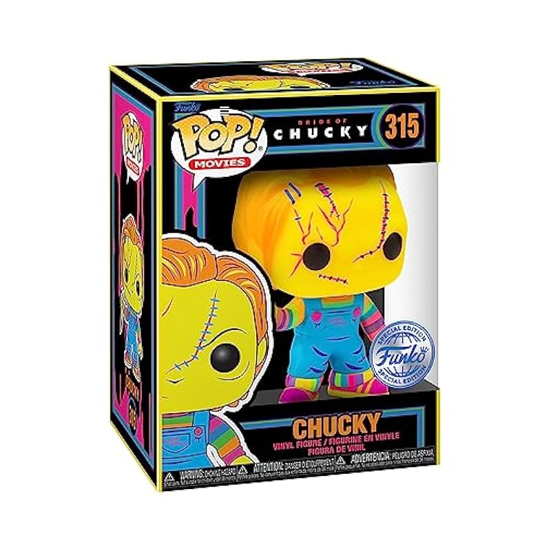 Action Figures Funko Bride of Chucky Black Light Pop! Vinyl Figure - Entertainment Earth Exclusive (#315)